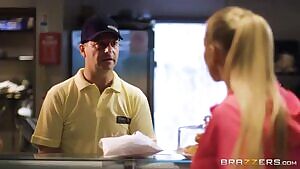 Ella Hughes and Kayla Green decide sausage is on the menu