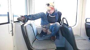 Proxy Paige lets loose on the train