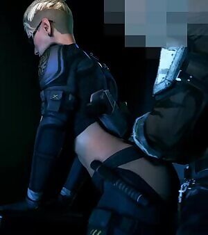 Cassie Cage making her own porno. She even blurred the man's face, what a thoughtful person!