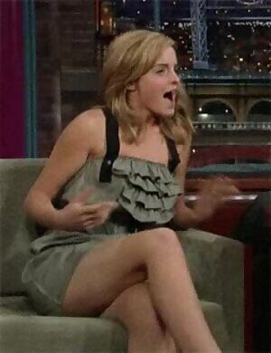 I want to push Emma Watson’s legs apart in that dress and watch her struggle as I ravage her in that chair