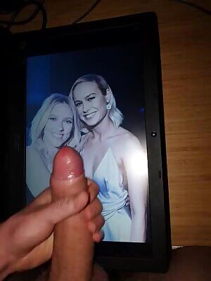 Scarlett and Brie cock tribute