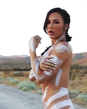 Body paint all over