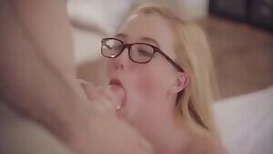 Samantha Rone in glasses