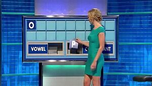 Rachel Riley making letters sexy