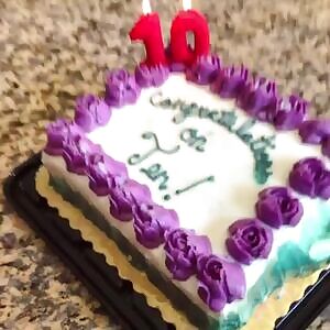 Mia Khalifa gets caked