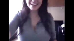 Busty Webcam Girl Drop