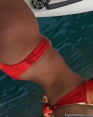 hot latina in bikini