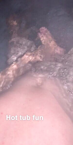 Hot tub fun